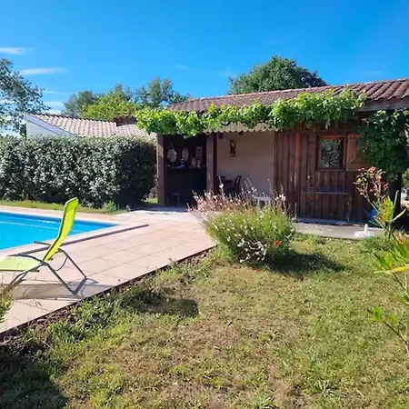 Vakantiehuis Landaise Lou Pao, 2 Maisons, Piscine, De